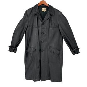 Vintage 70’s Men’s Leather Coat Pond’s Stuttgart Arkansas Matrix Vibes